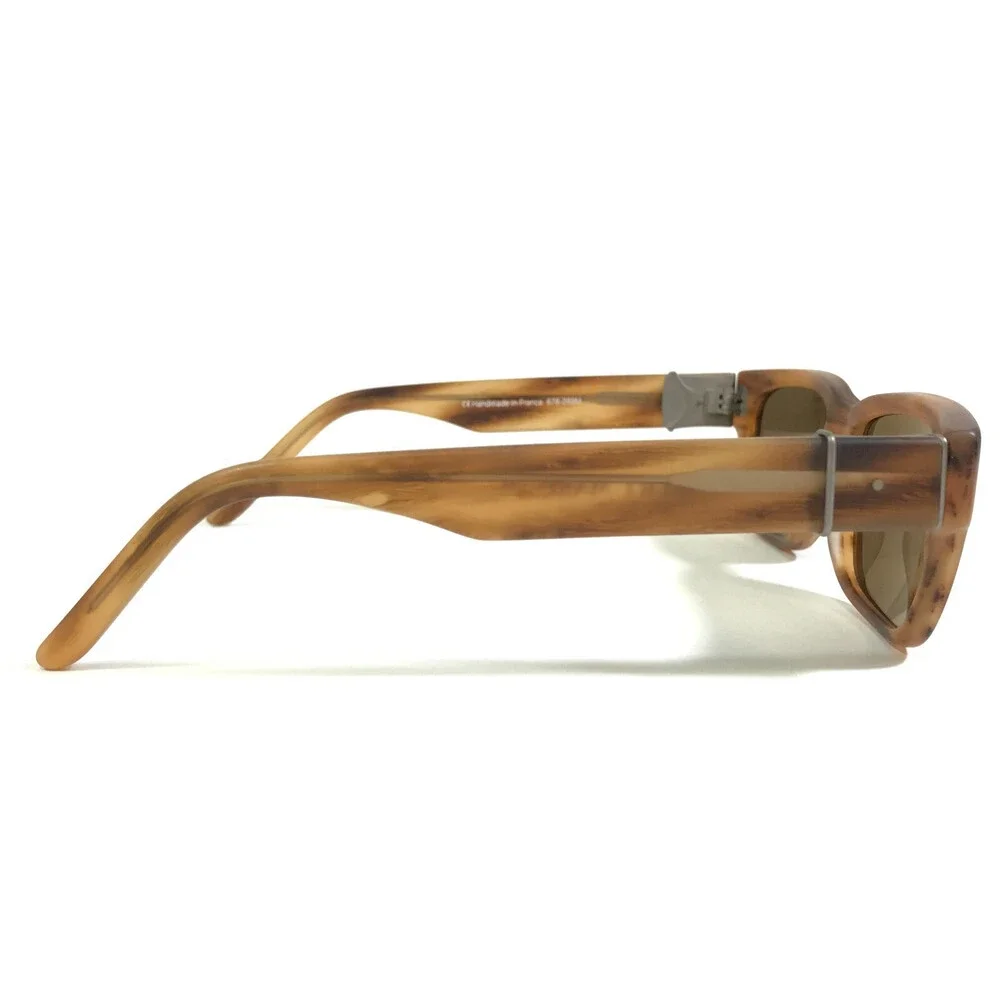 Robert Marc Sunglasses 678-269M Matte Brown Horn Frames with Brown Lenses